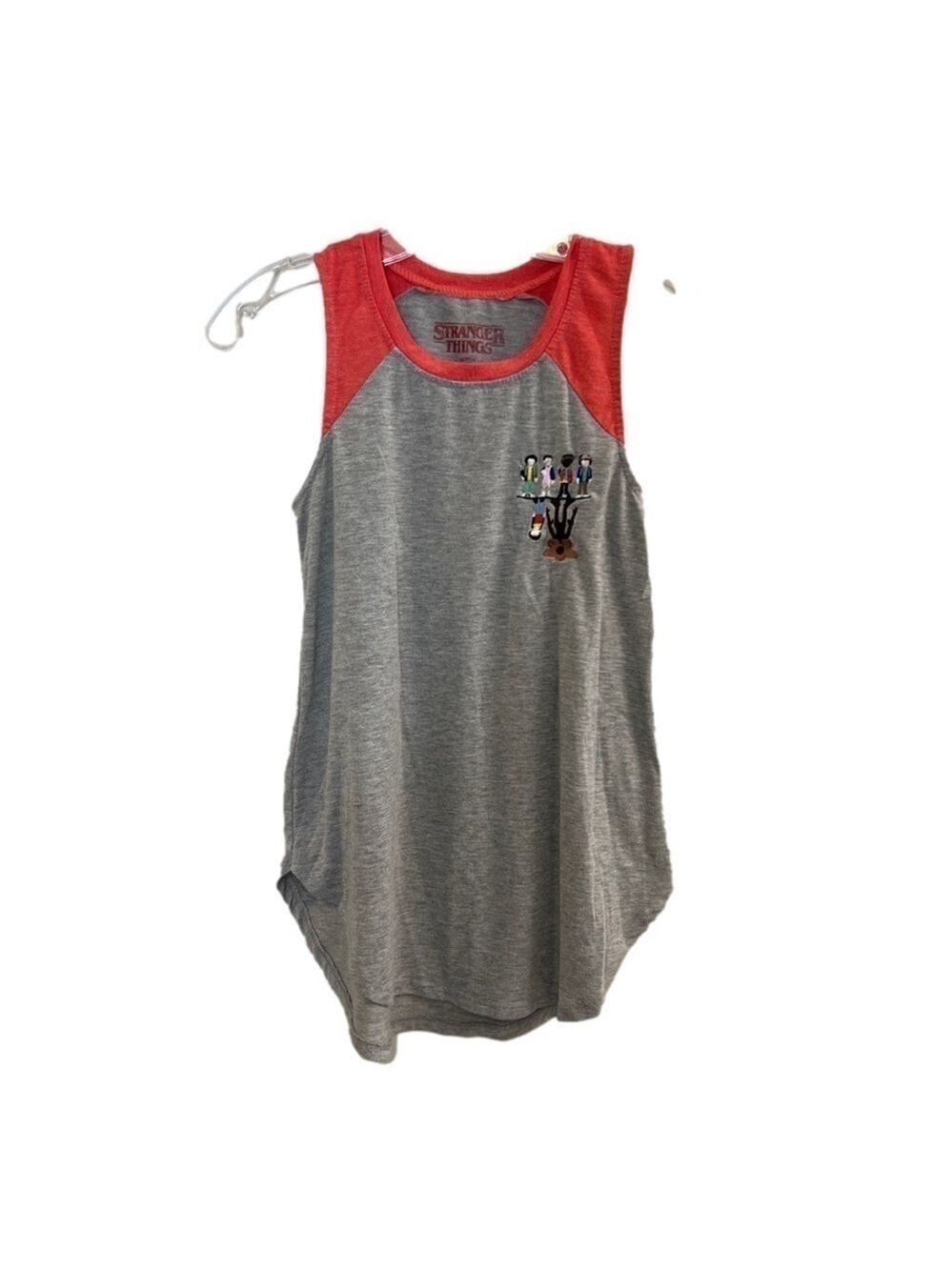 Women’s Netflix Stranger Things Embroidered Tank Top. Size XS
